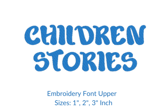 Children Stories Font Embroidery Design: A Strategic Tool for Personalization