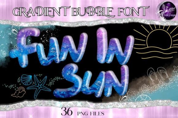 Gradient Water Font: A Strategic Tool for Visual Communication