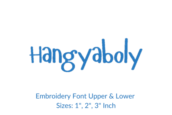 Hangyaboly Font Embroidery Design: A Strategic Tool for Personalized Textile Branding