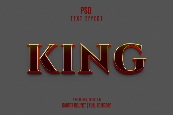 King Text Effect: A Practical Evaluation of Editable PSD Resources for Designers
