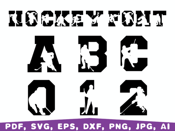 Mastering Hockey Font Svg, Hockey Svg, and Ice Hockey Graphics for Your Next Project