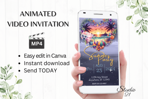 Mastering the Digital Summer Party Invitation: A Guide to Animated Video Evites