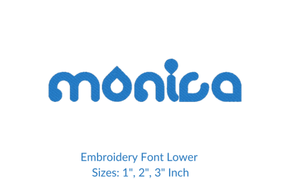 Monica Font: Elevating Your Embroidery Projects with Personalized Style