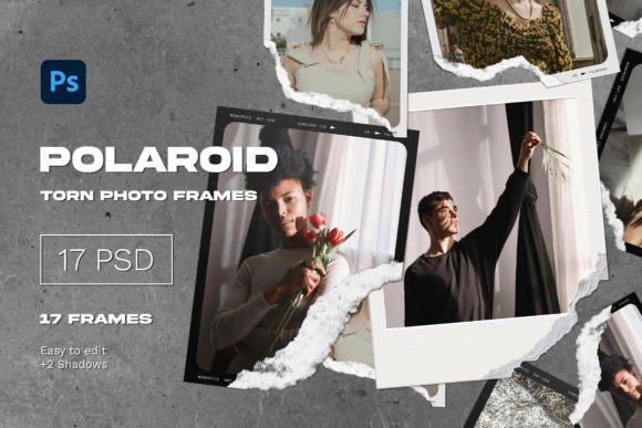 Reviving Nostalgia: The Art and Utility of Polaroid Torn Photo Frames