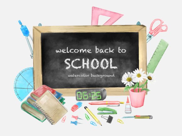 Watercolor Back to School Background: A Guide to Smart Design Choices